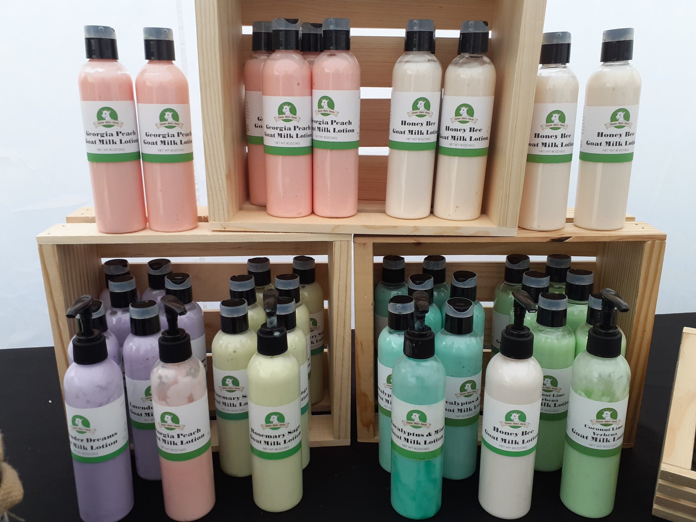 Goat Milk Lotion 8oz | Glenn Shire Farm Goat Milk Soap & Skincare